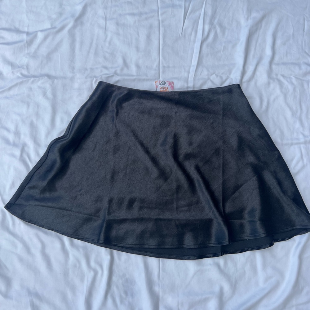 Copper Closet Satin Skirt